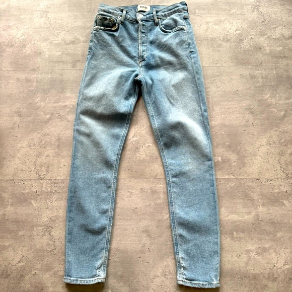 AGOLDE Nico High Rise Slim Fit in Embark, Size 25 - Picture 4 of 12